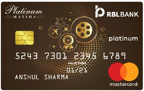 RBL Bank PLATINUM MAXIMA CARD - BestValuesGuide