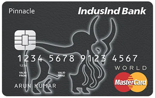 IndusInd Bank Pinnacle World Credit Card - BestValuesGuide